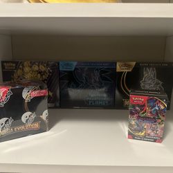 Pokemon Cards Mega Phantasmal Flames Booster Bundle and ETB 