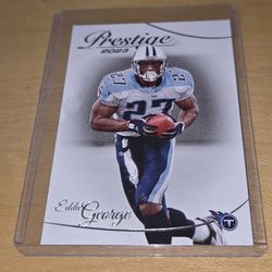 2023 Panini Prestige #286 Eddie George Tennessee Titans