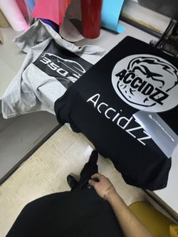 Colored Shirts & Vinyl Stickers Designs Of Choice 