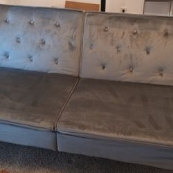 Gray Futon Couch
