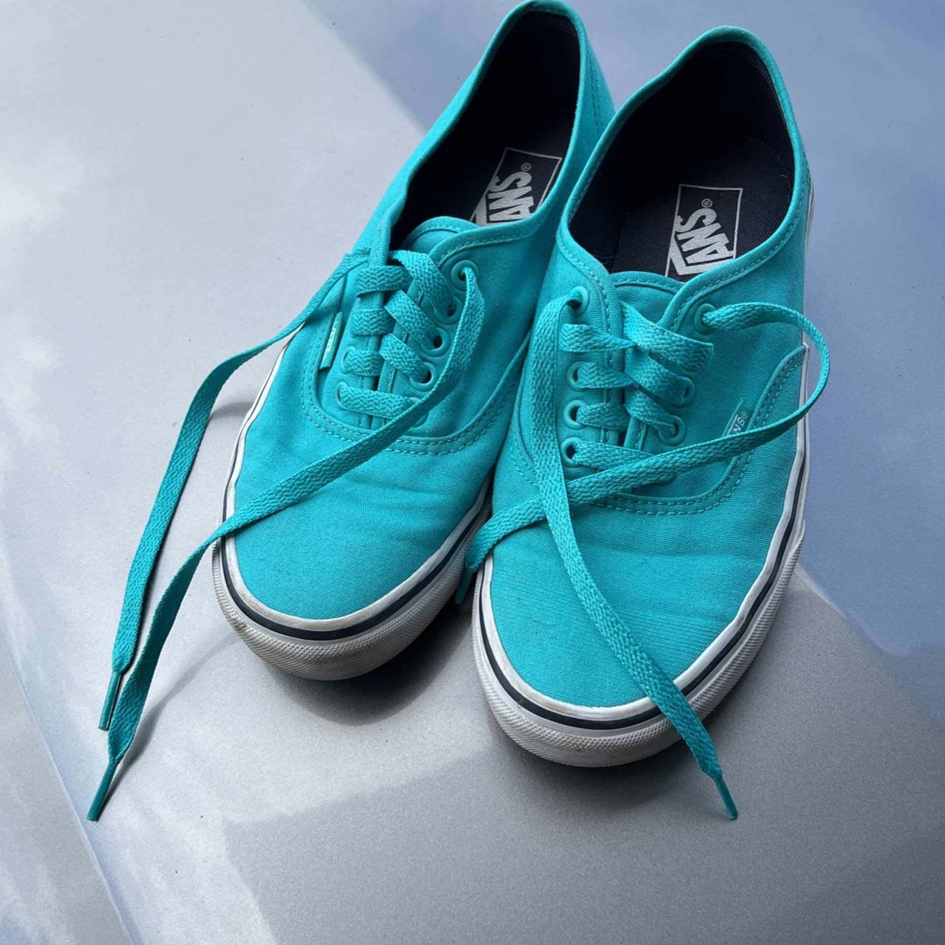 VANS 751505 Teal Green Blue Woman’s 9