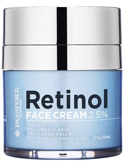 Passport to organics retinol 2.5% high potency anti aging cream 1.7oz