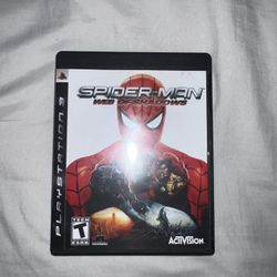 Spiderman Web of Shadows - Playstation 3