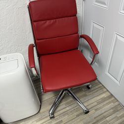 Red Office Desk Chair