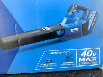 NEW! Kobalt 40v blower tool only
