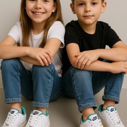 Nike Air Force 1 White Sneakers