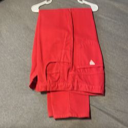 Red guess jeans