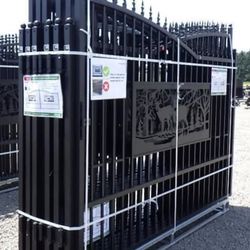 20' Bi-Parting Driveway Gate 