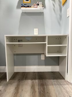 White desk