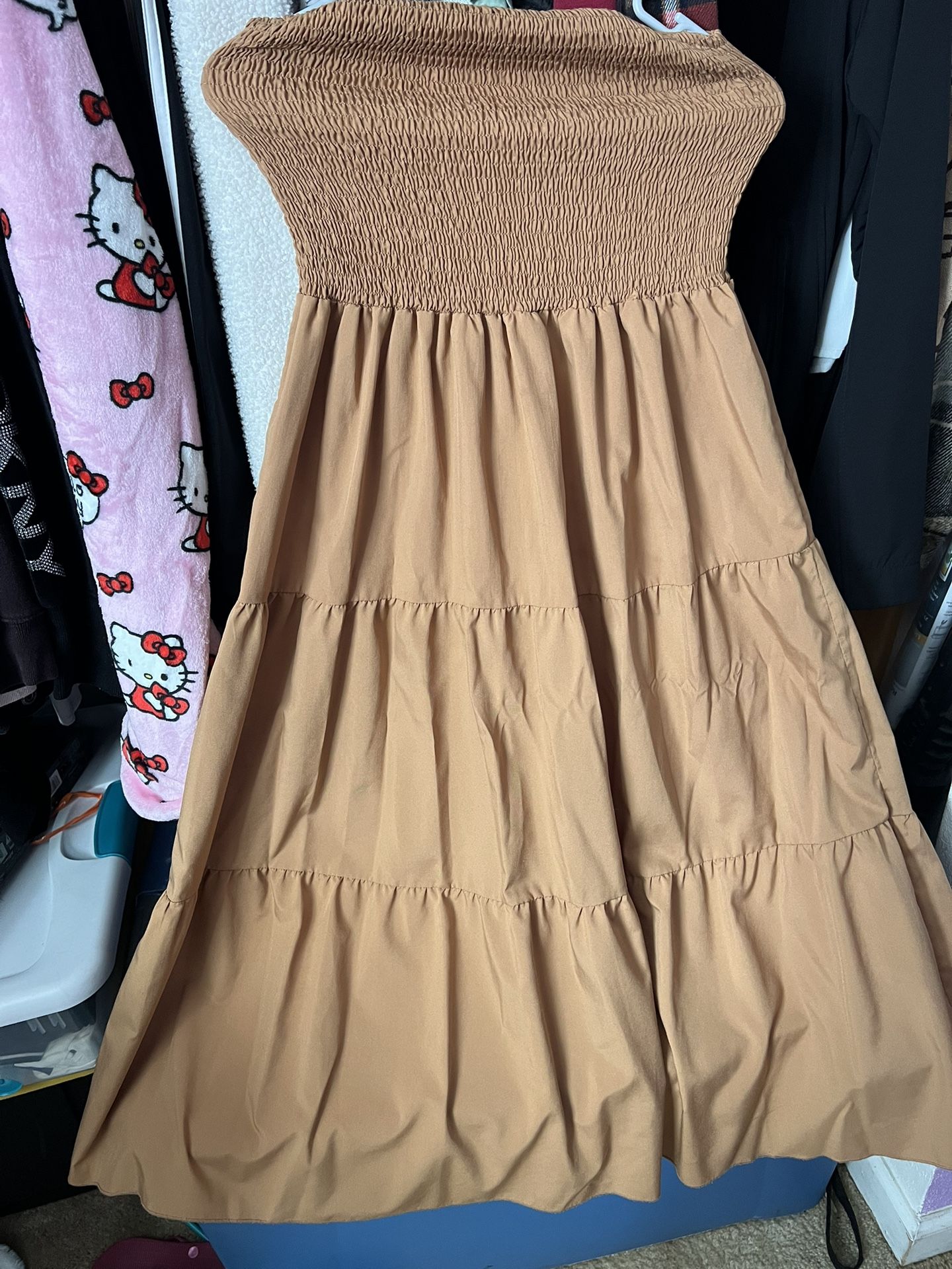 Khaki Color Dress