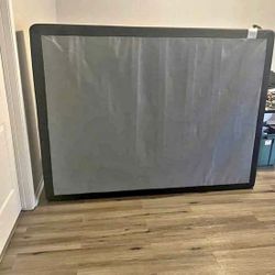 Metal King Box Spring With Outer Cover 
