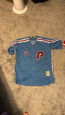 Majestic Cooperstown Collection Bryce Harper Powder Blue Stitched Phillies