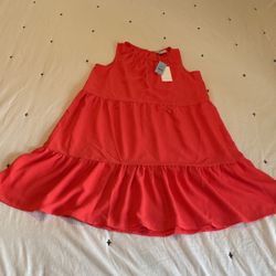 LOFT Orange Sundress 