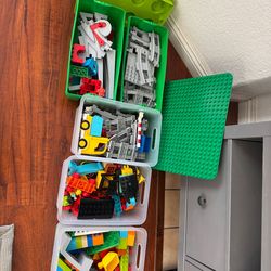 Duplo Lego train set + various other sets