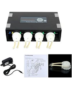 Jebao Programmable Auto Dosing Pump DP-4, Black