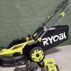 Ryobi 18V Brushless Lawn Mower 