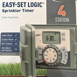 4 Stations Orbit Water Sprinkler