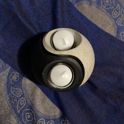 Partylite Ying Yang Candle Tealight Holder