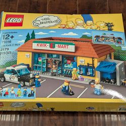 open box retired LEGO The Simpsons #71016 The Kwik-E-Mart