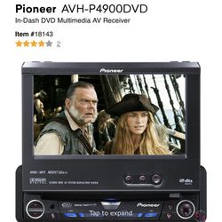 Brands New Pioneer AVH-P4900DVD UNIT (very Rare)
