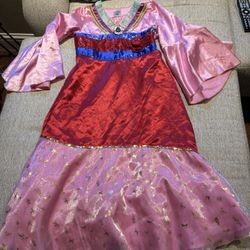 Disney Princess Mulan Dress Size 7/8 