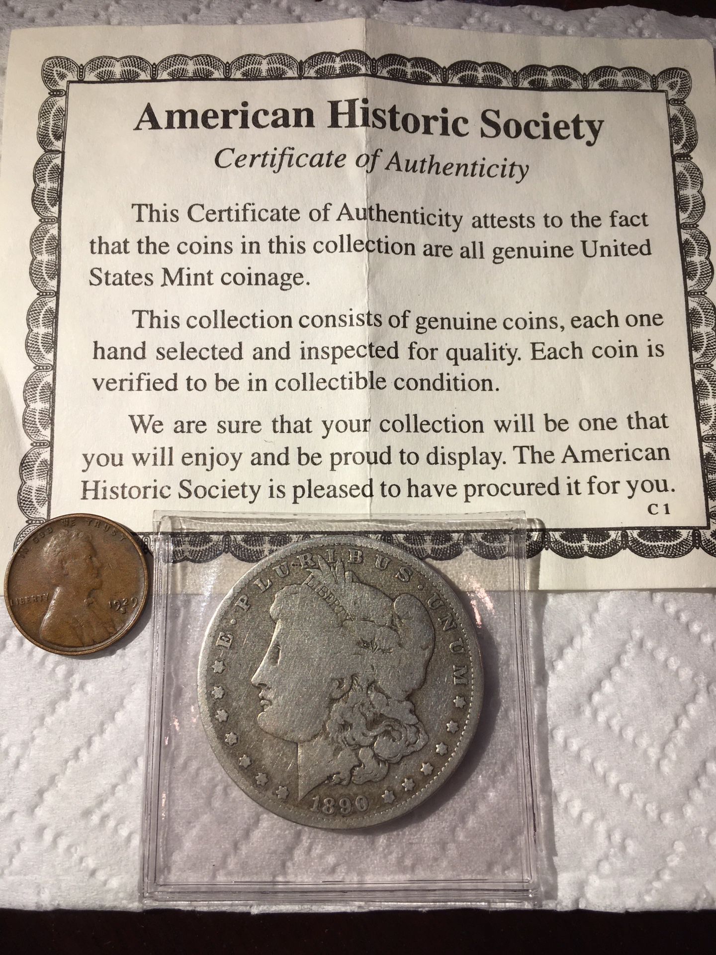 Coin Morgan Dollar 