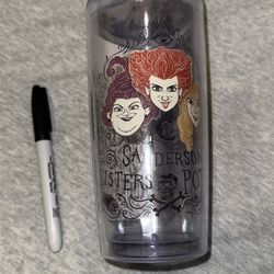Sanderson Sisters Potion Spill Proof Tumbler. NEW. 