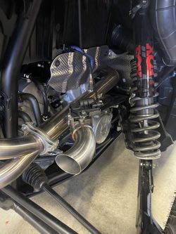 Trinity Racing POLARIS RZR CAN-AM X3 Belts Muffler Clutch Radius Rods Harness Charge Tube Intake