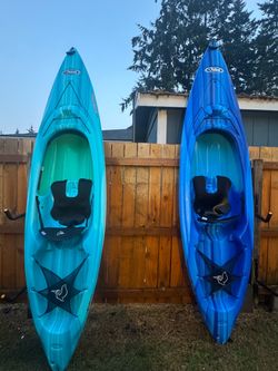 Set of  Pelican Kayaks