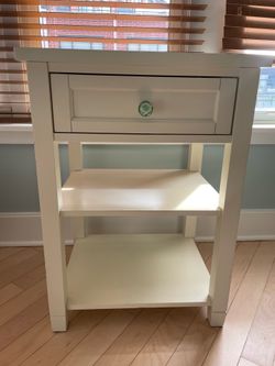 Pottery Barn Beadboard Nightstand