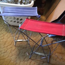 Collapseable Fishing Chairs-pair