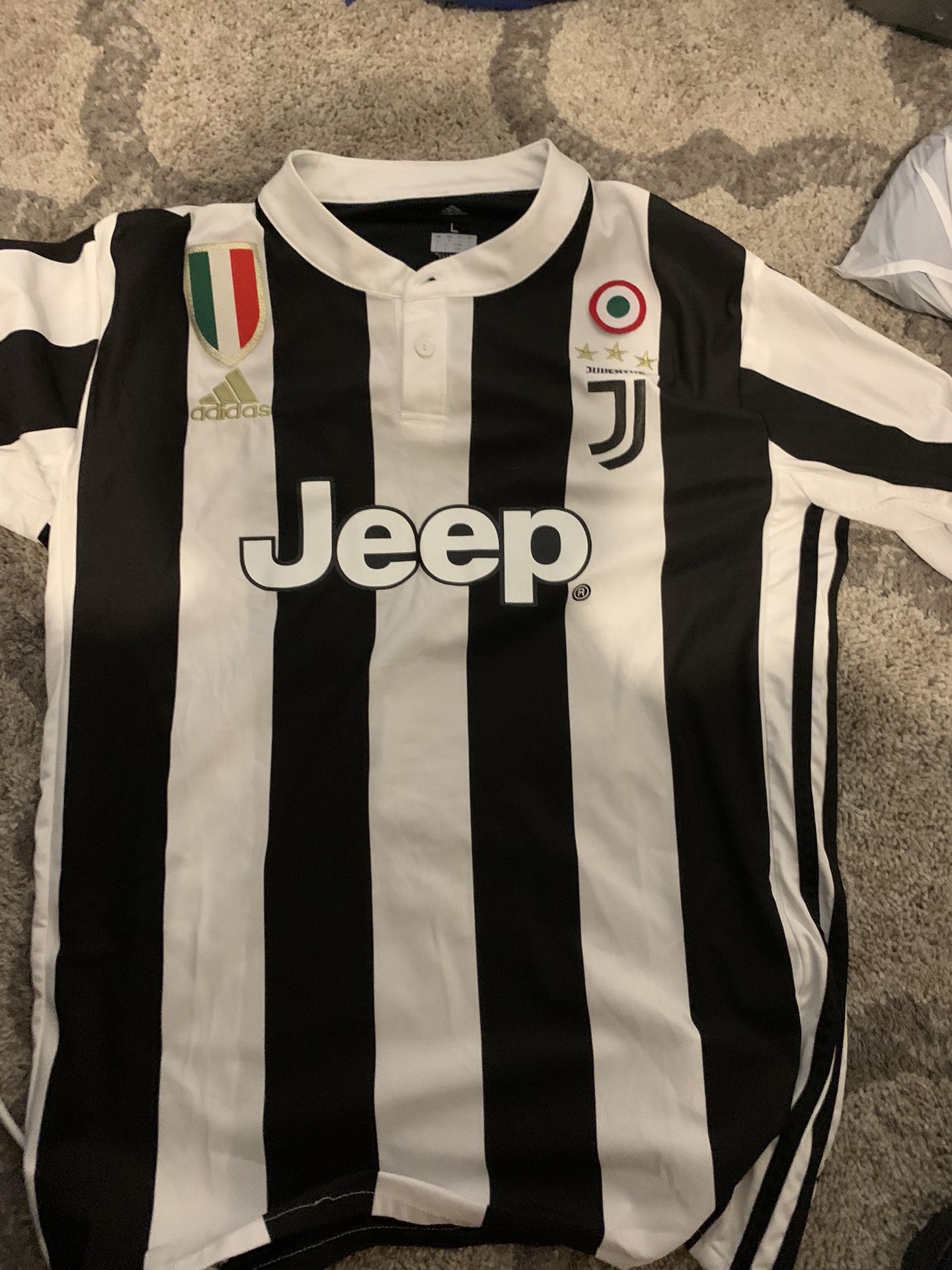 Theo Hernandez Juventus Soccer Jersey Size L for Sale in Rialto