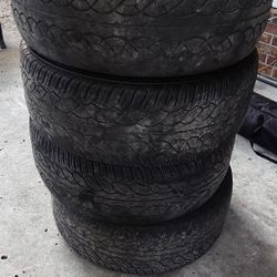All 4 Tires With Rims 