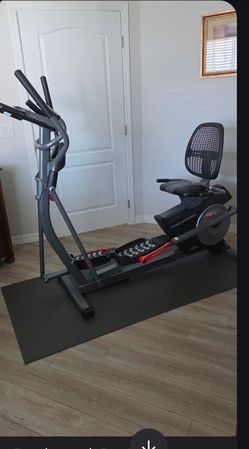Pro Form Elliptical  and Recumbent Bike