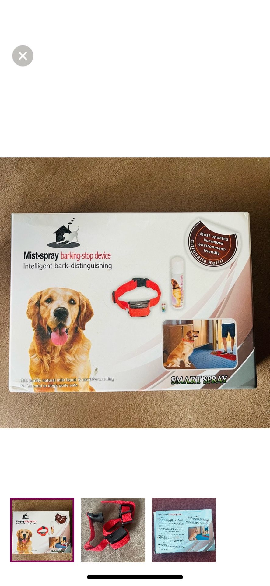 Mist-Spray Barking-Stop Device