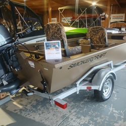 Smokercraft Jon Boat Yamaha 60hp Jet