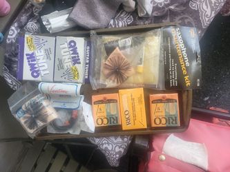 guitar tuner and other various musical supplies