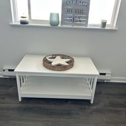 White Coffee Table