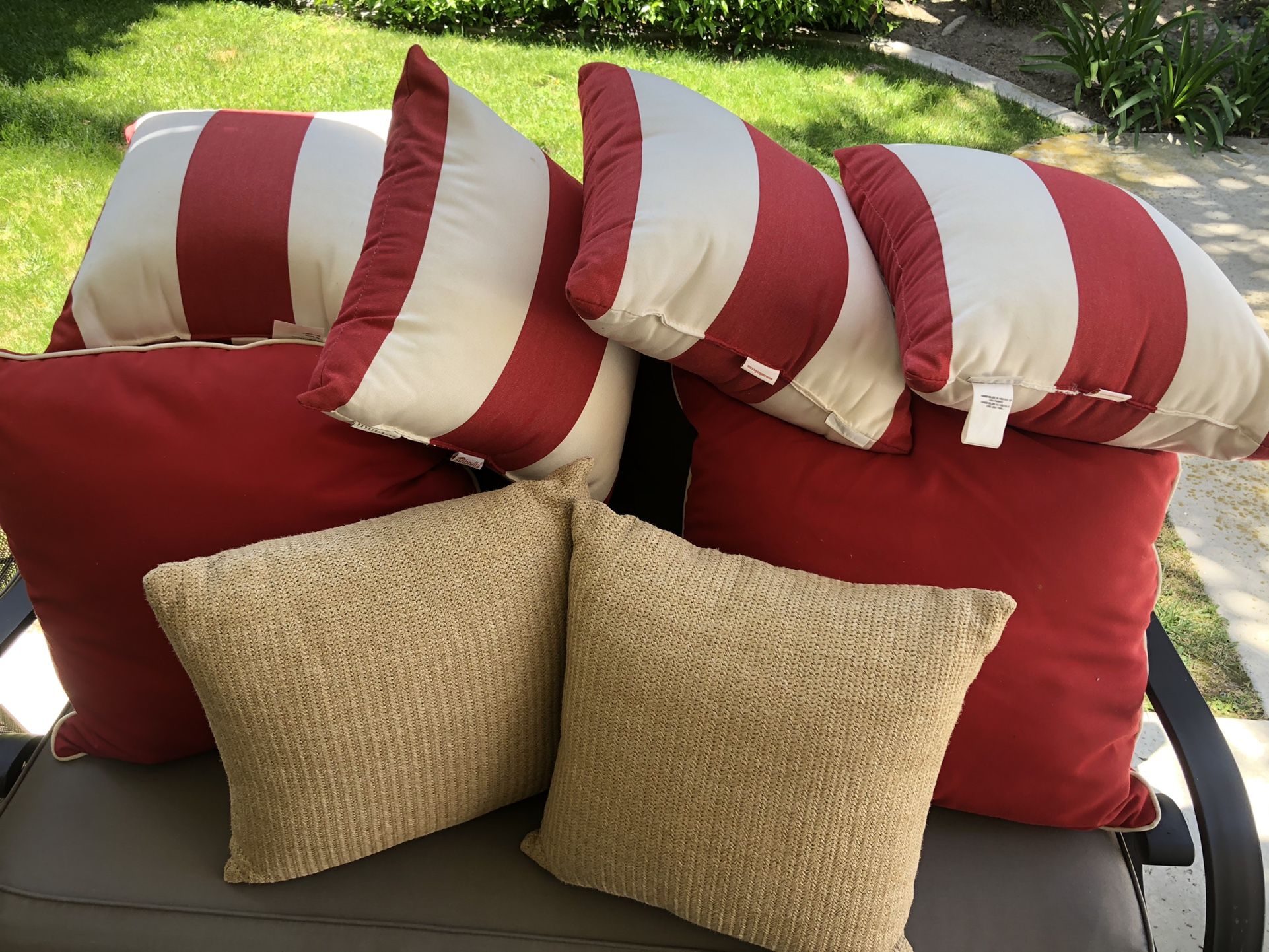 Pottery Barn Sunbrella Pillows