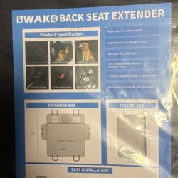 Bwakd Back seat extender