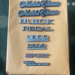 Chevy Malibu Buick Regal Emblems