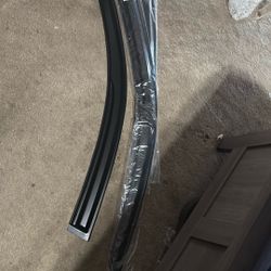 Honda Civic 4 Door Sedan JDM 3D Wavy Mugen Style Window Visors Rain Guards Deflectors