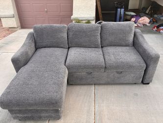 Grey Blue Couches