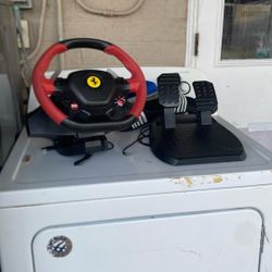 Steering Wheel, Xbox And Pedals For 160