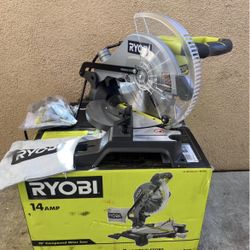RYOBI 14 Amp Corded 10 in. Compound Miter Saw