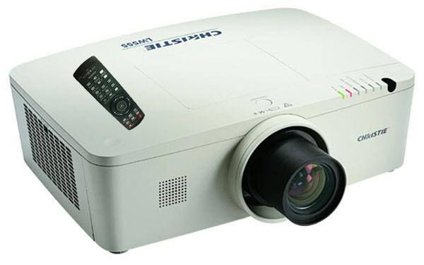 Christie LW555 WXGA Large Venue Projector 5500 Lumens HDMI with Remote works great and in excellent condition .