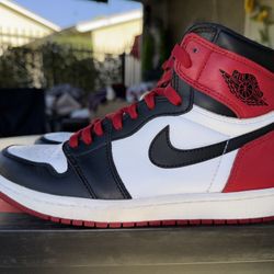 Air Jordan 1 Black Toe 2016 Size 8