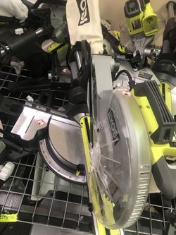Ryobi 7 1/4 sliding Miter Saw