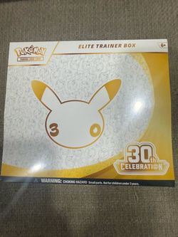 30th anniversary ETB POKEMON!