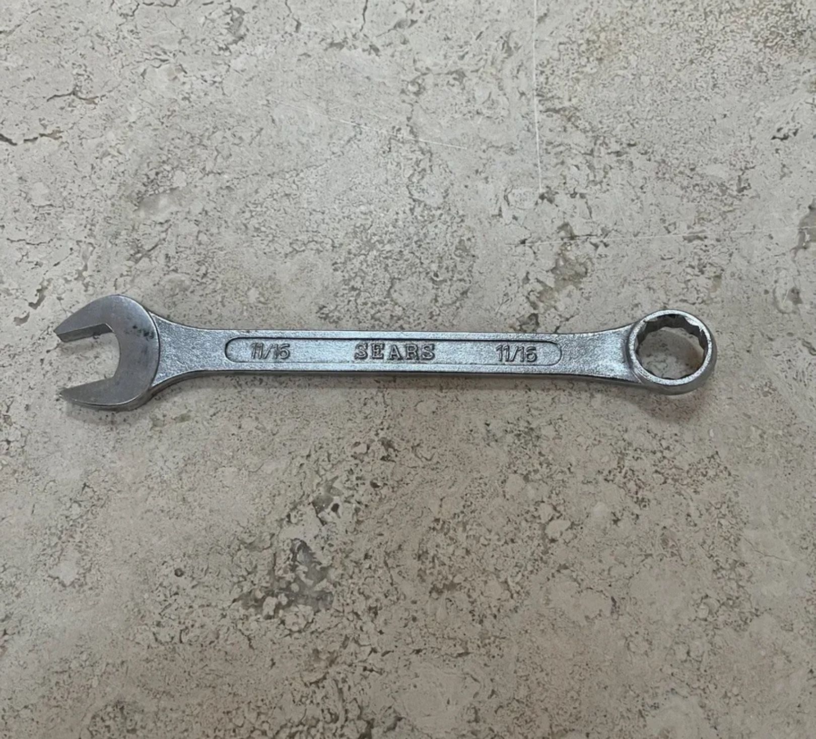 Sears 11/16 Combination Wrench Forged BF Japan